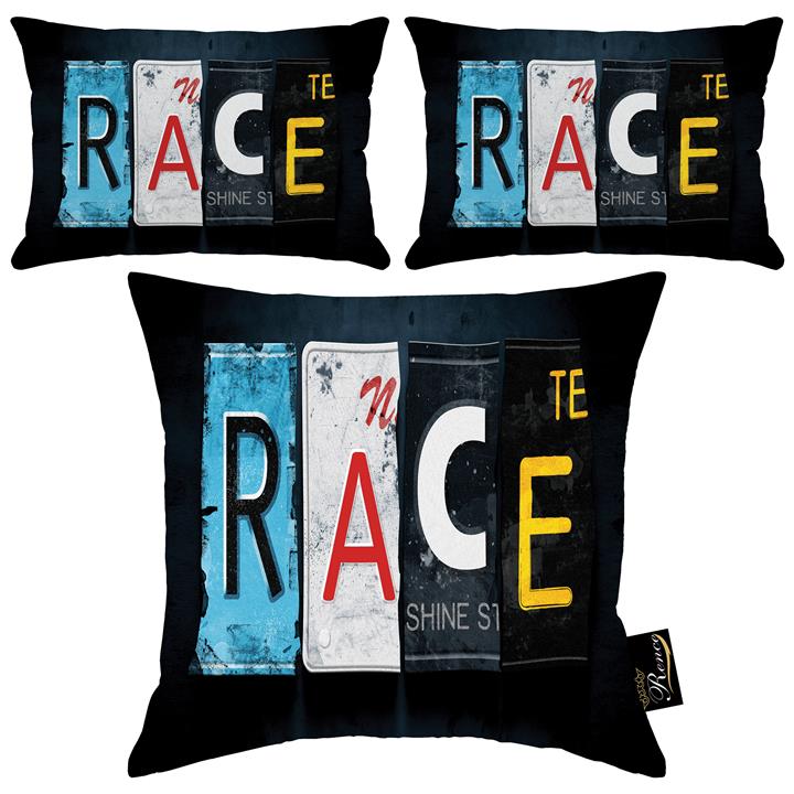 پشت گردنی صندلی خودرو رنس مدل RR9-20904 بسته 2 عددی به همراه کوسن